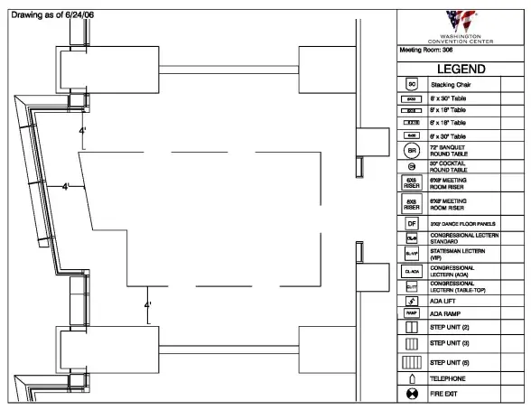 Floor Plan of 306