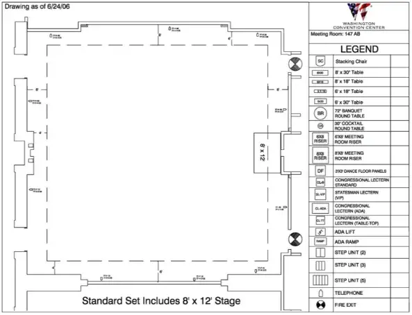 Floor plan room 147