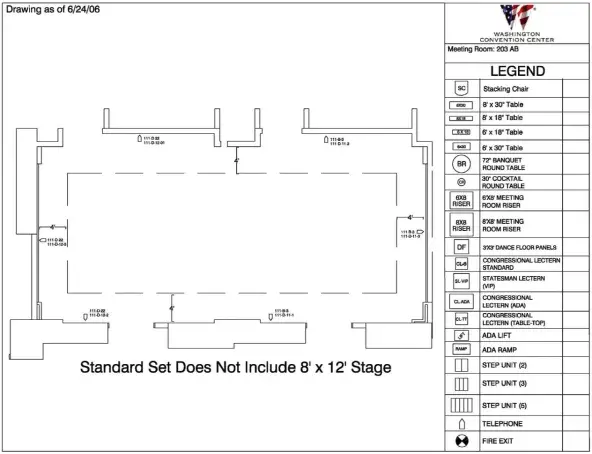 Floor Plan of 203AB