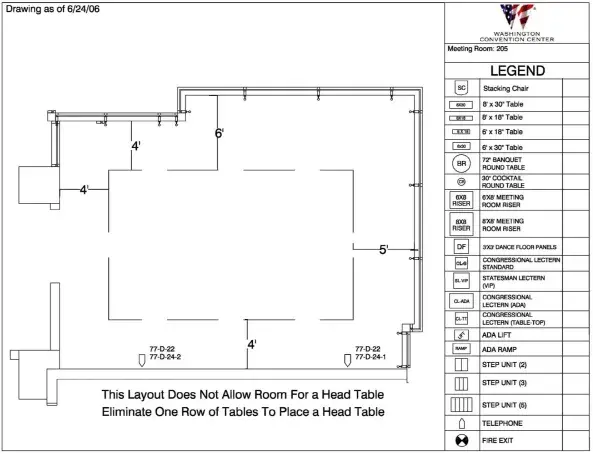 Floor Plan of 205