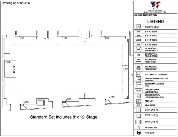 Floor Plan of 209