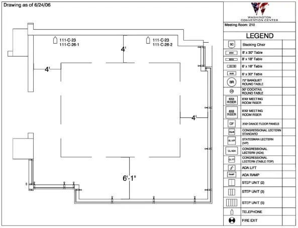 Floor Plan of 210