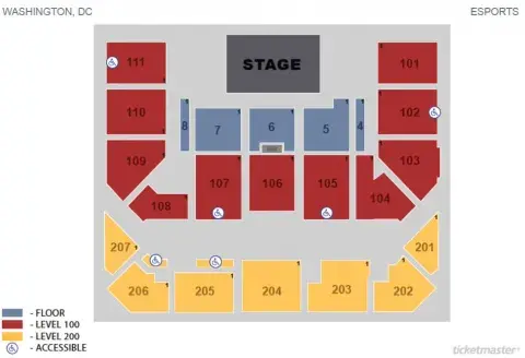 esports floor plan